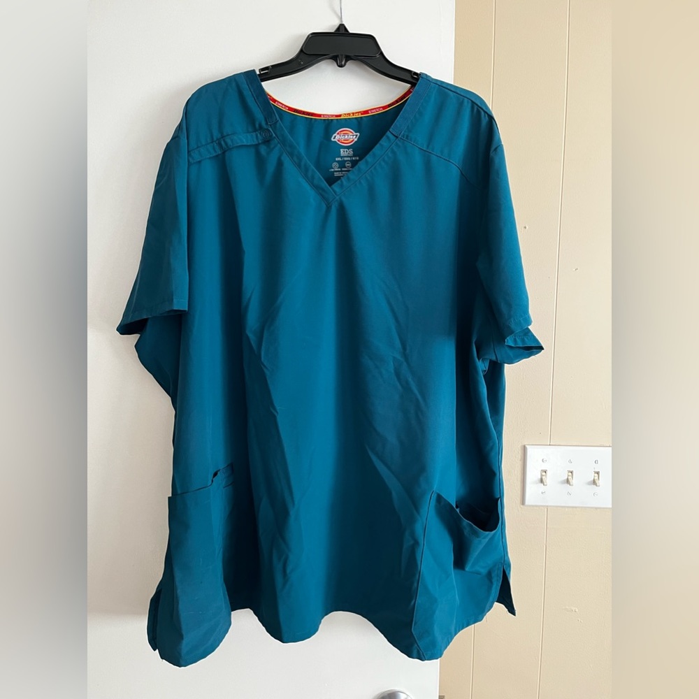 5x Caribbean Blue Dickies Women’s Scrub top